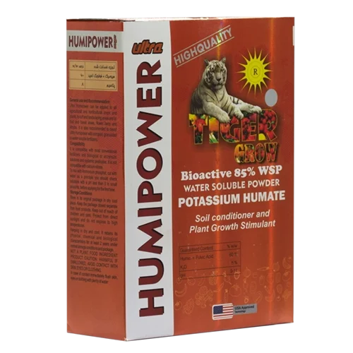 کود شگفت انگیز اولترا هیومیپاور سرشار از مواد مغذی میکرو و ریزمغذی ها به همراه هیومیک اسید کشاورزی