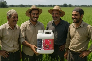 استفاده از کود ماتادور برای افزایش تناژ برنج