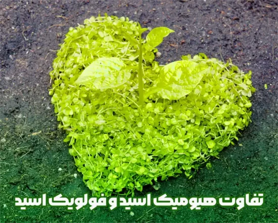 تفاوت هیومیک اسید و فولویک اسید